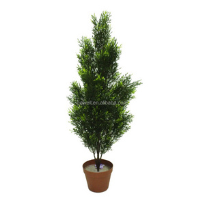 winter decoration green fake artificial big tree