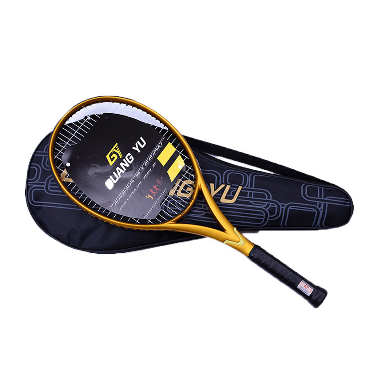 Wholesale custom 27 inch Fashion sporting high-quality all carbon/graphite fiber adult tennis racket/racquet