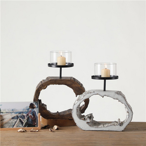 Nordic Style Geometric Candle Stick Home Wedding Decoration Unique Creative Candle Holder for Candlestick