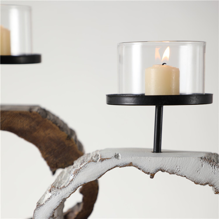 Nordic Style Geometric Candle Stick Home Wedding Decoration Unique Creative Candle Holder for Candlestick