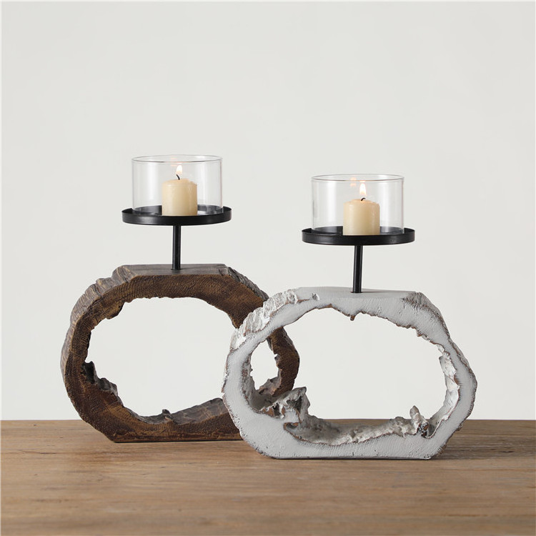 Nordic Style Geometric Candle Stick Home Wedding Decoration Unique Creative Candle Holder for Candlestick