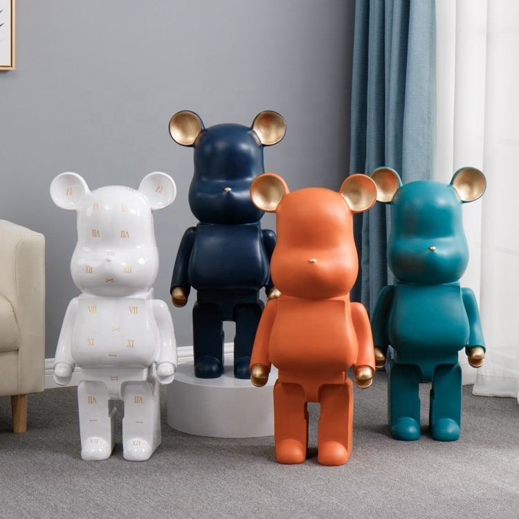 Factory New Design Decorative Resin Sculpture BEARBRICK for Home Decorations