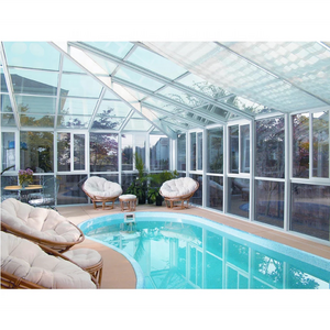 Aluminium inflatable swimming pool enclosures Glass House