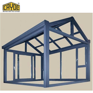 prefabricated glass garden house sunroom panels for sale