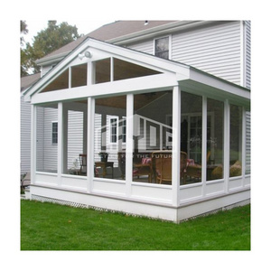 China aluminum lowes sunrooms summer house portable sunroom