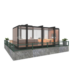 Outdoor waterproof house insulation outdoor cabin porta casa prefabricated house with insulation