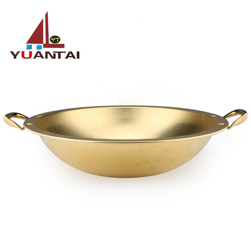 Chinese copper hot pot, can be used for Chinese restaurant hot pot