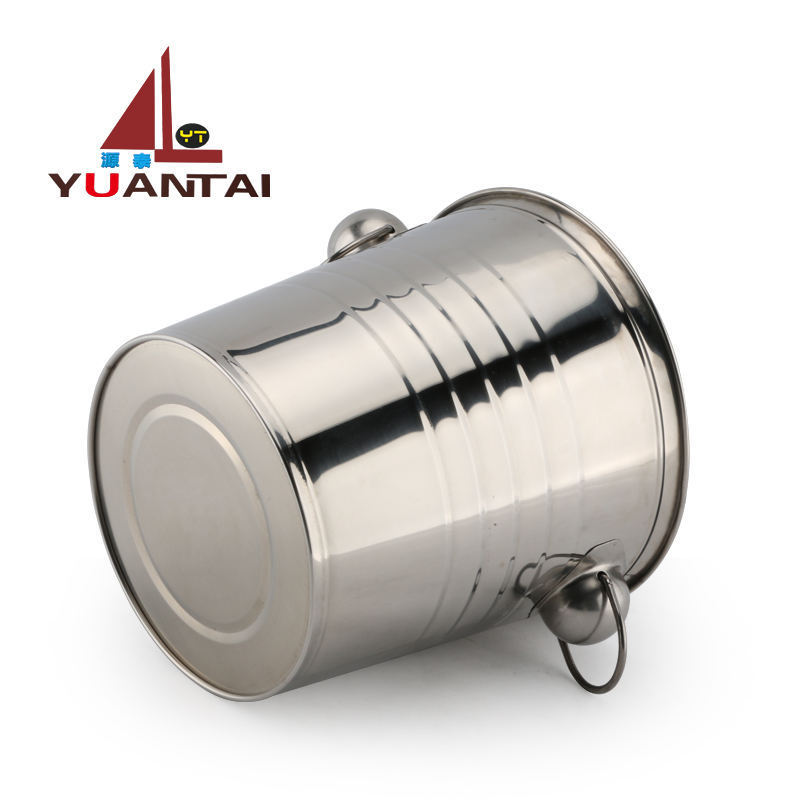 Wholesale Ice Bucket Stainless Steel Silver Bucket Different Sizes Beer Wine Champagne Ice Bucket Cooler