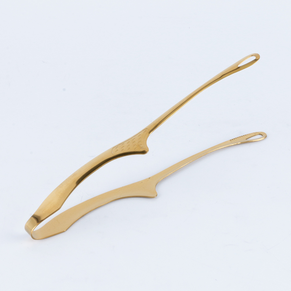 Multifunctional Non-slip Stainless Steel Round/Pointy Head Korean Style Barbecue Clip Kitchen Tools Food Clip Bbq Tongs