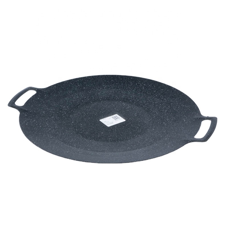 Outdoor frying pan Die-cast Non Stick Grill Pan Cast Camping cooking Bbq pan