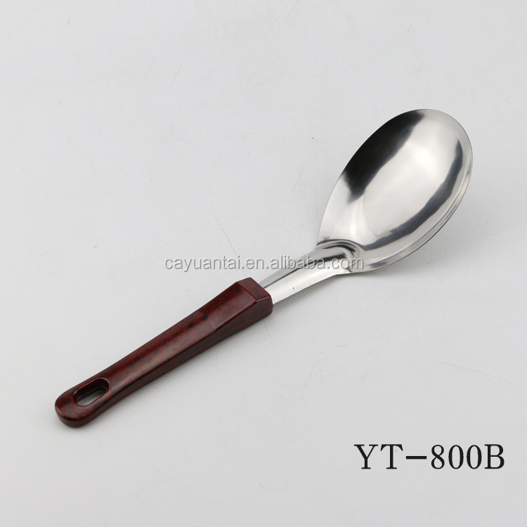 Stainless Steel Kitchen Accessories Kitchen Tool Set Soup Spoon serving spoon with bakelite handle