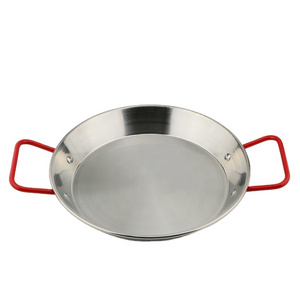 New product stainless steel hot pot seafood pot multi-function kitchen paella pan