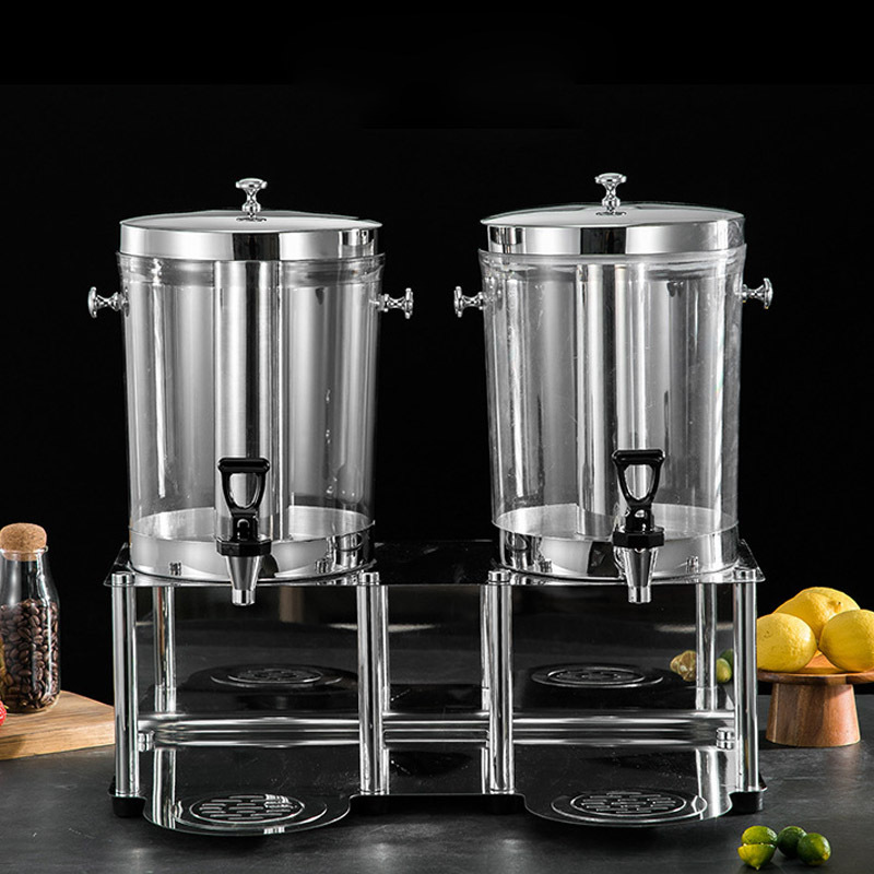 Stainless Steel Buffet Ware Barrel Beer Mini Beverage Cold Drink Juice Dispenser