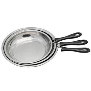 High Quality Skillet Round Non Stick Stainless Steel Fry Pan