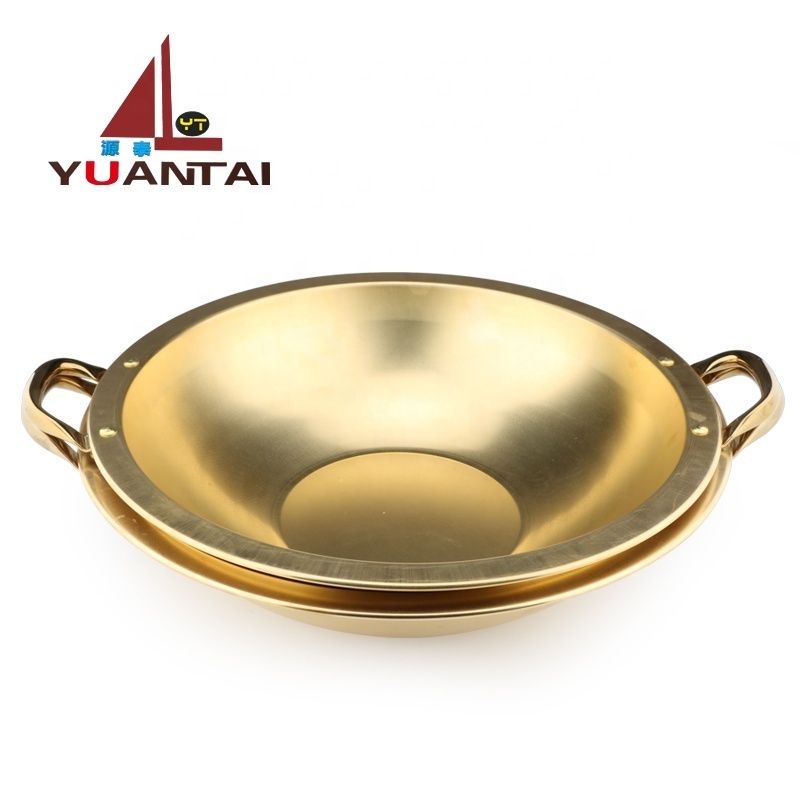 Chinese copper hot pot, can be used for Chinese restaurant hot pot