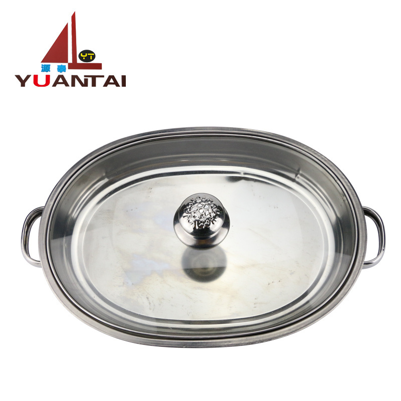 new designed cheap oval shape stainless steel with glass lid wholesale marmite chafing dish