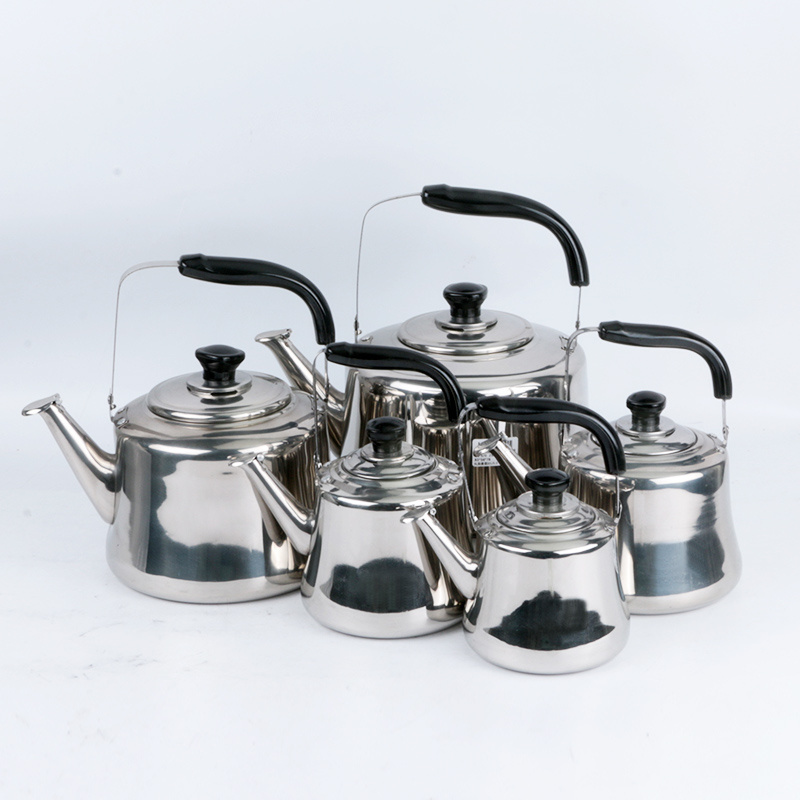 201 stainless steel Tea Coffee Pot Large capacity kettle