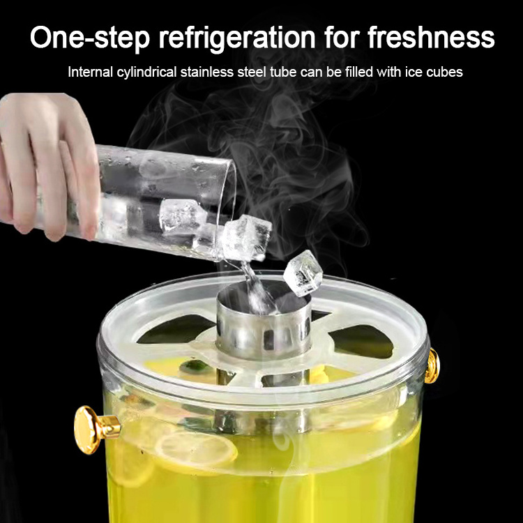 Wholesale Commercial Party Juice Dispenser Cooler Plastic Stainless Steel Insulated Beverage Dispenser