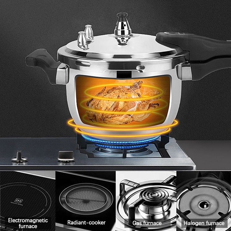 China Factory Directly Prestige Deluxe Stainless Steel Pressure Cooker