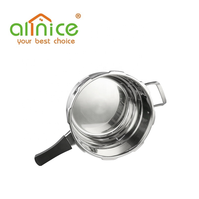 Stainless Steel Pressure Cooker with Stronger Lugs and Thick Base 11L 16 Litres