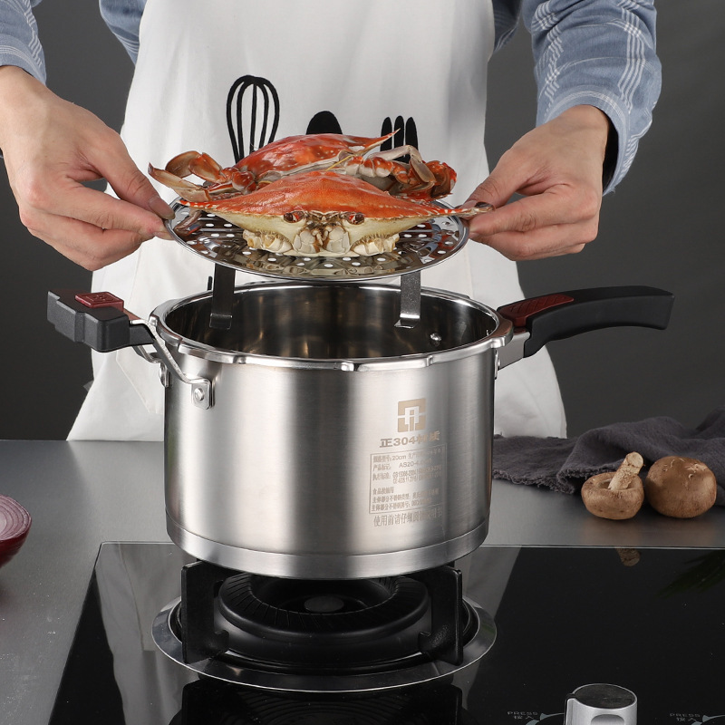 European Style High Quality Stainless Steel pressure pot Pressure Rice Cooker for Kitchen