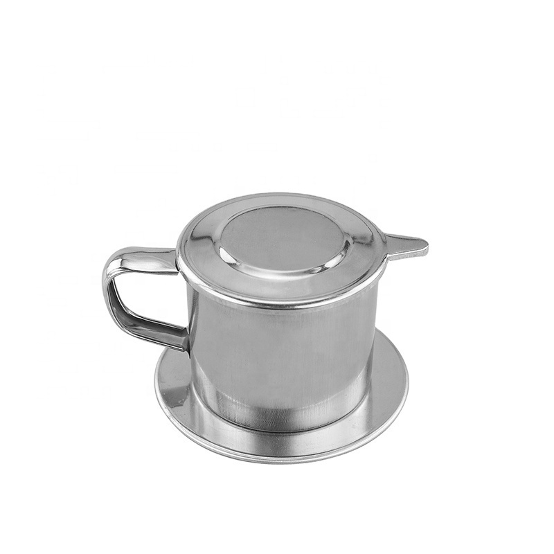 Hot Sale Coffee Press Brewing Drip Coffee Maker Infuser Cup Stainless Steel Vietnamese Coffee Filter