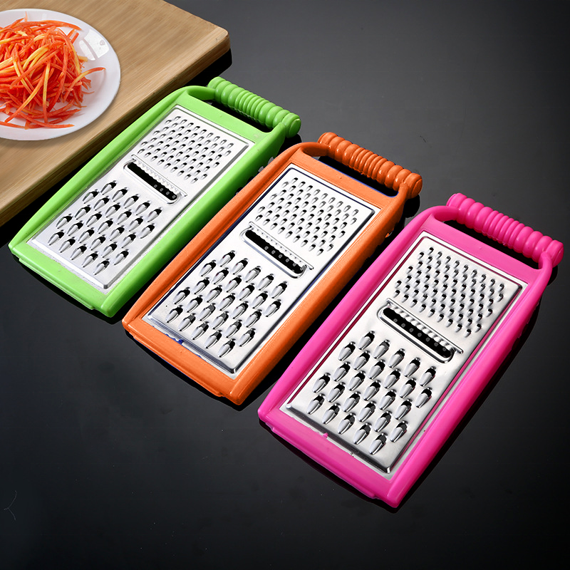 Portable Kitchen Multifunctional Stainless Steel Carrot Onion Fruit Cheese Vegetable Grater Slicer Food Graters