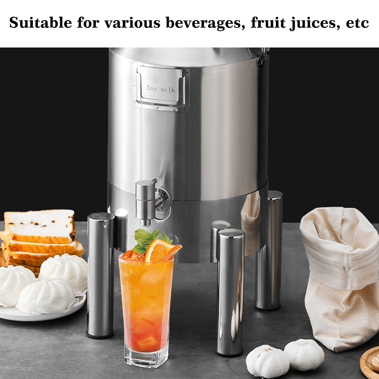 Wholesale Hot Drink Milk Tank Dispenser 304 Stainless Steel Electrical Thermal Party Beverage Dispenser