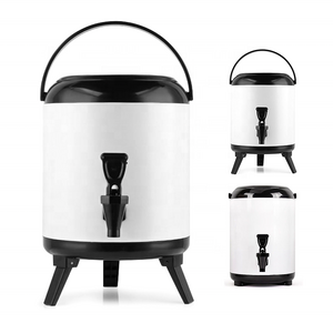 High Quality Chafer Buffet Equipment Stainless Steel Coffee Tea Drink Dispenser Insulated Beverage Dispenser