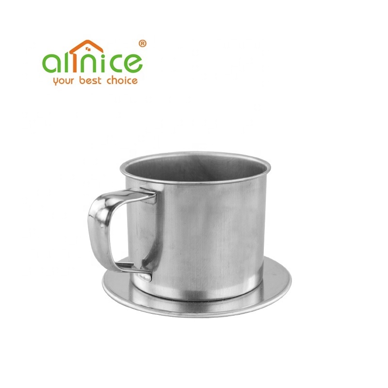 Hot Sale Coffee Press Brewing Drip Coffee Maker Infuser Cup Stainless Steel Vietnamese Coffee Filter