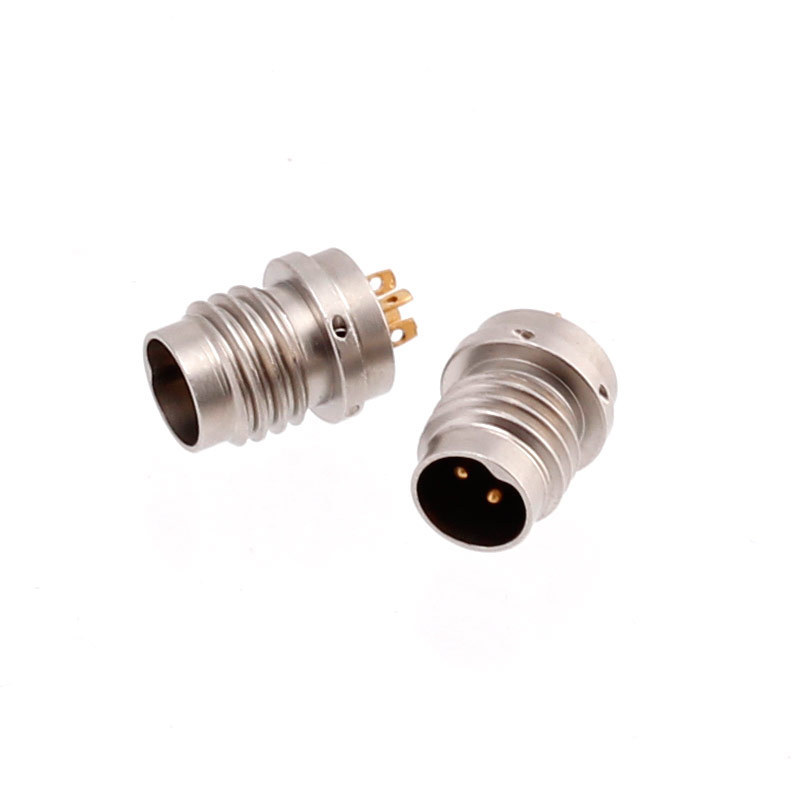 US standard 1/4 connector 4-pin small socket sensor glass sintered CTC PCB airtight socket connector