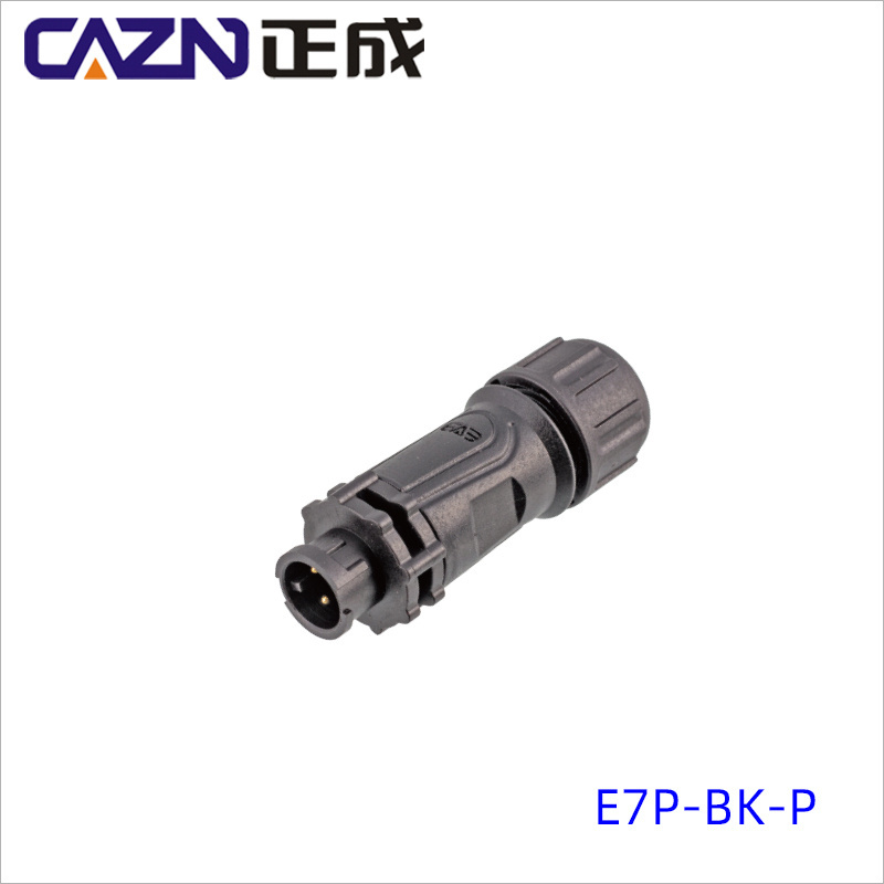 CAZN IP67 Waterproof Mini Type Cable 2 3 4 5 6 pin 2 points Lock Bayonet Connector Overmolded Matched Amphenol Connector