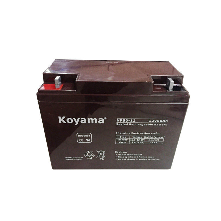 Best price AGM battery NP50-12 sealed lead acid battery 12V 50ah ups battery