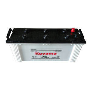 lead acid auto rickshaw battery 12V140Ah N140 hybrid car battery for sale