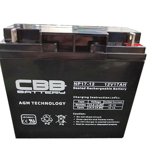 12V 17AH AGM lead acid battery UPS battery for Back up