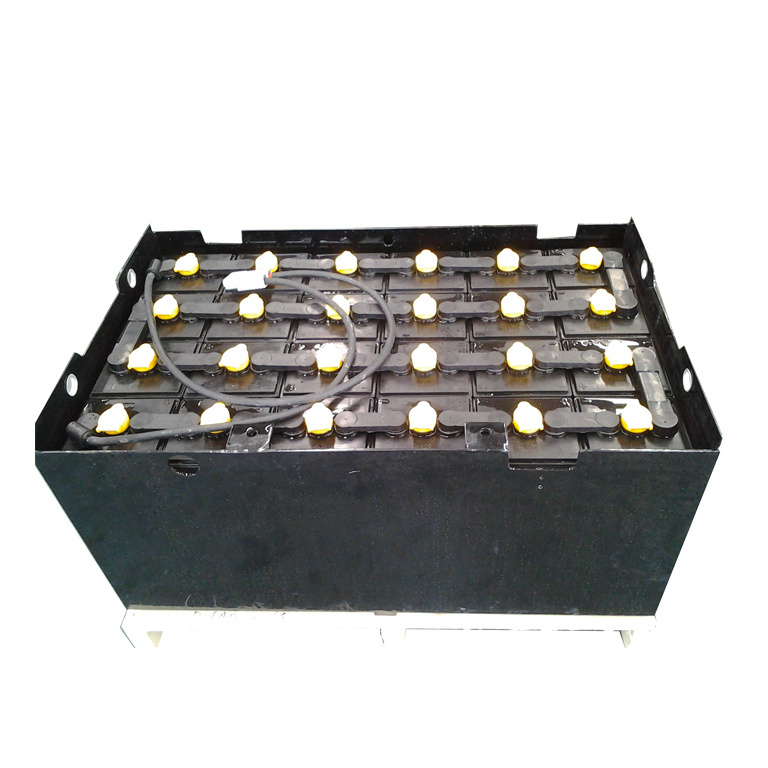 Rechargeable forklift traction 48V400Ah 8VBS400 lead acid battery pack with top cover design