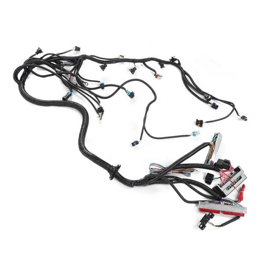 Custom wiring harnesses Automotive engine wiring harness assemblies Manufacture a variety of complete engine wiring harnesses