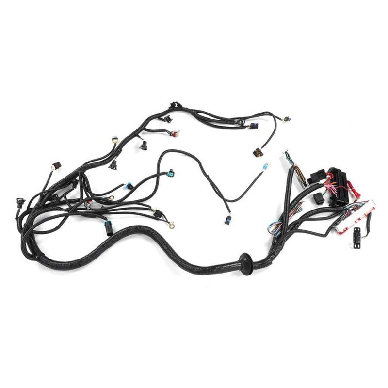 Custom wiring harnesses Automotive engine wiring harness assemblies Manufacture a variety of complete engine wiring harnesses