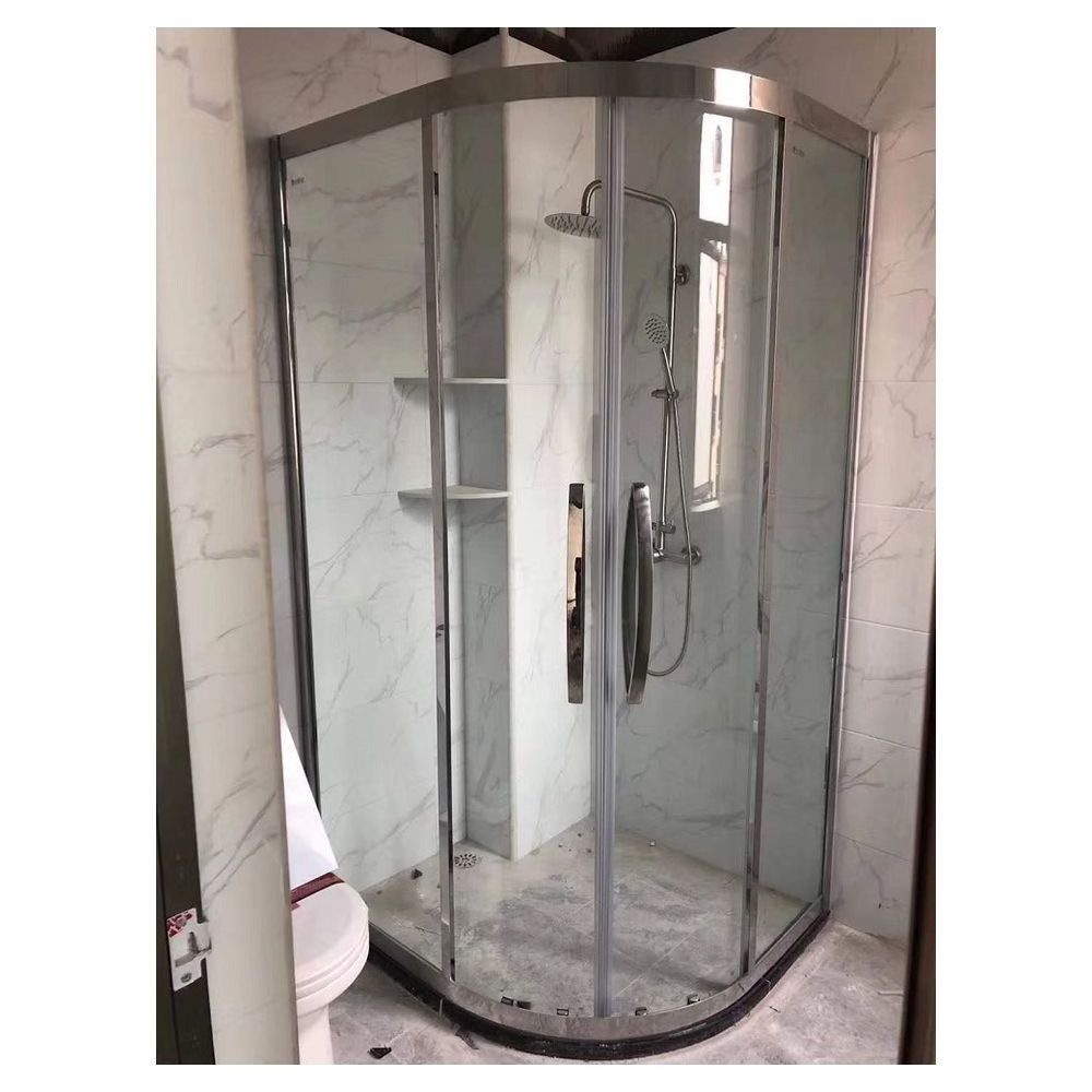 CBDMART Shower Rooms Indoor Portable Luxury Bathroom Cabin Tempered Glass Sliding Accessories Set Toilet and Shower Rooms