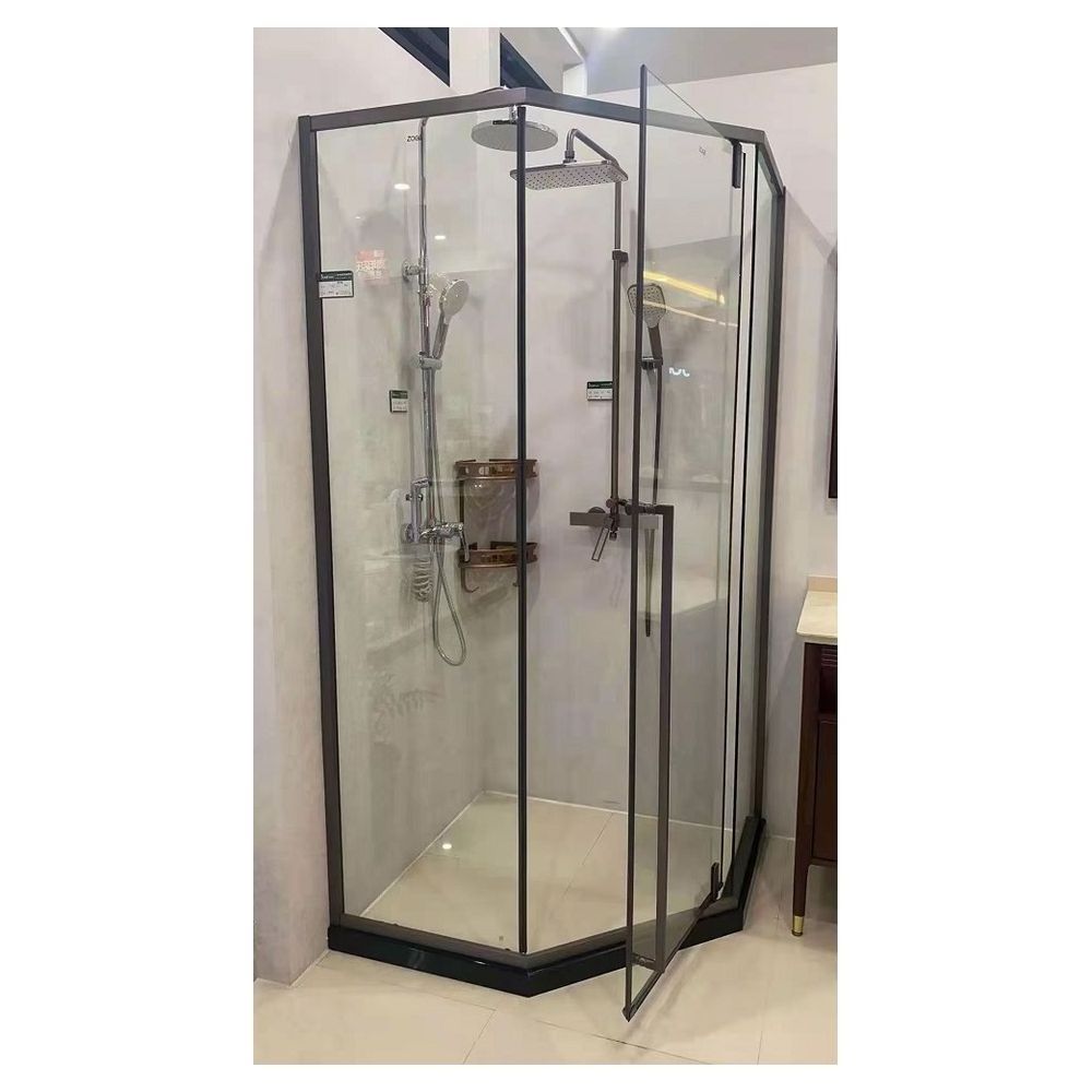 CBDMART Shower Rooms Indoor Portable Luxury Bathroom Cabin Tempered Glass Sliding Accessories Set Toilet and Shower Rooms