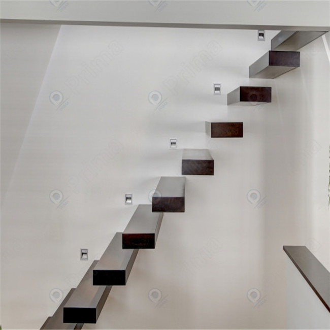 Floating Platform Boat Stairs Brackets Staircase Metal Structure Tread Modern Design For Home