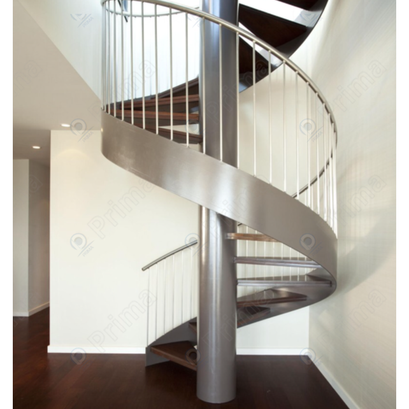 Floating stair customized personalized stairs aluminium  staircase wrought iron balustrade best sale wooden staircase