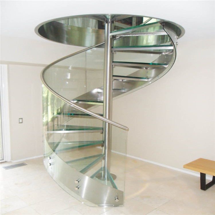 Prima Top Sale Building Core Mild Steel Iron Indoor Stair Used Outdoor Spiral Staircase Design