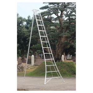 Prima simple design ladders folding multipurpose aluminum low cost two-sided ladder step aluminum China ladder foldable