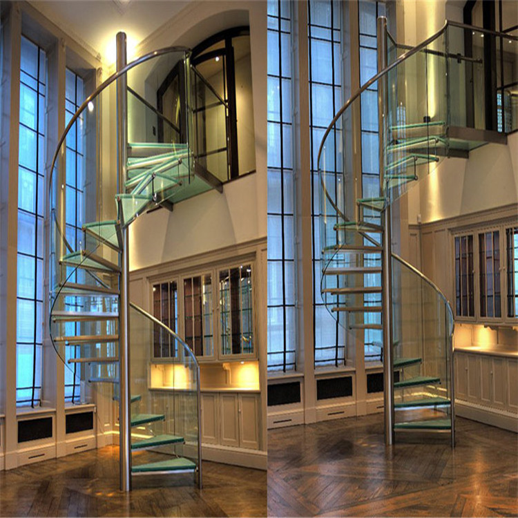 Prima new products spiral staircase iron hot sale customized  spiral staircase indoor used spiral staircase for sale