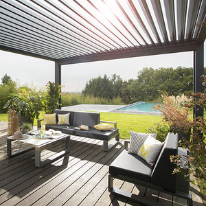 grey pergola metalicas-barat pergola-aluminium bioclimatic 5x3 gazebos