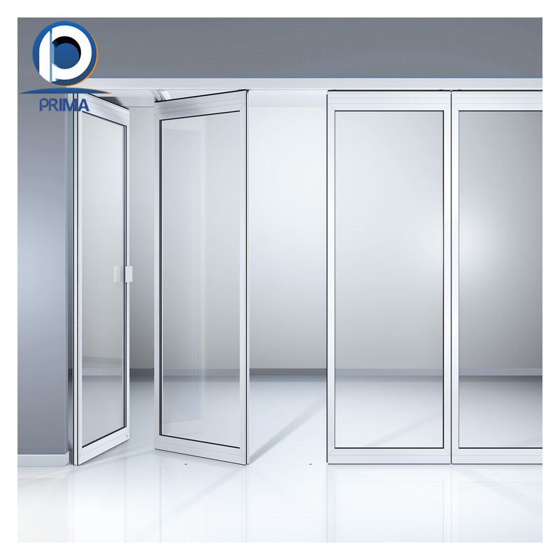 Prima Glass Waterfall Partition Aluminum Glass Partition Glass Wall Partition