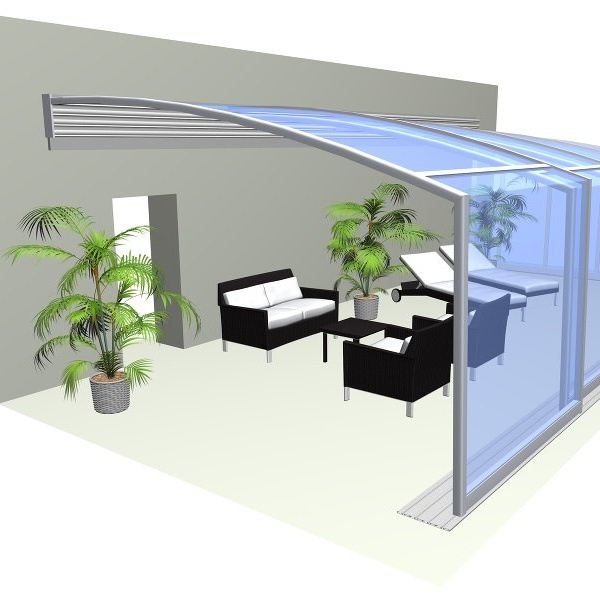 Glass Sunroom Panels Four Season Curved Sunroom Polycarbonate Patio Enclosures Sunroom