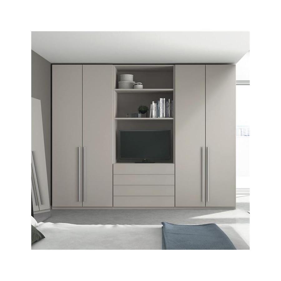 CBDMART Lacquer Finish Small Wardrobe High Quality Cabinet Systems Good Closet Organizers Wardrobe