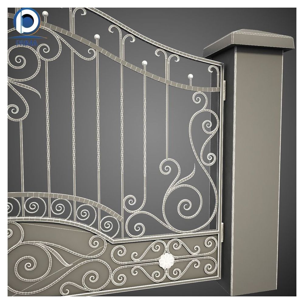 CBDMART  Customized Iron Main Gate Grill Design Iron Gates Models Iron Gate Design From Nigeria For Outdoor